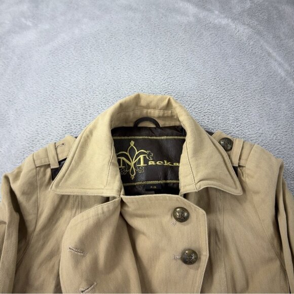 Mackage Tan Cotton Jacket Women's Size Small - Picture 10 of 16